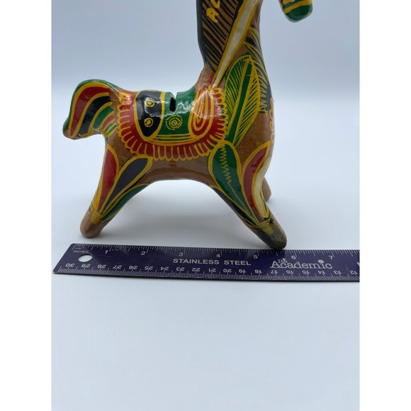 Terracotta Horse Bank, Acapulco, Hand-Painted - Picture 8 of 10